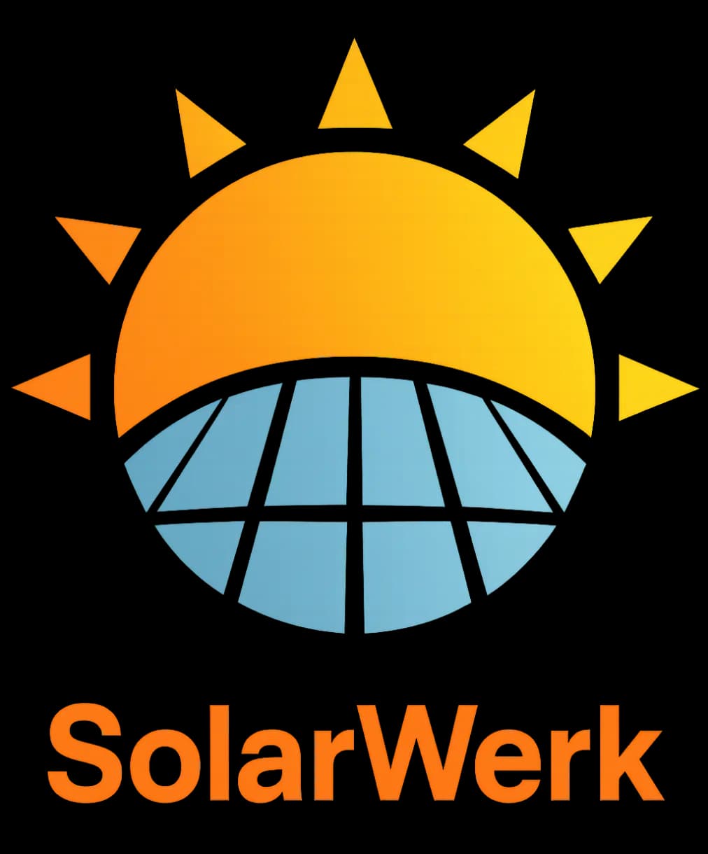 Professional solar panel website with detailed information on photovoltaics, storage systems and wallboxes for sustainable energy supply.